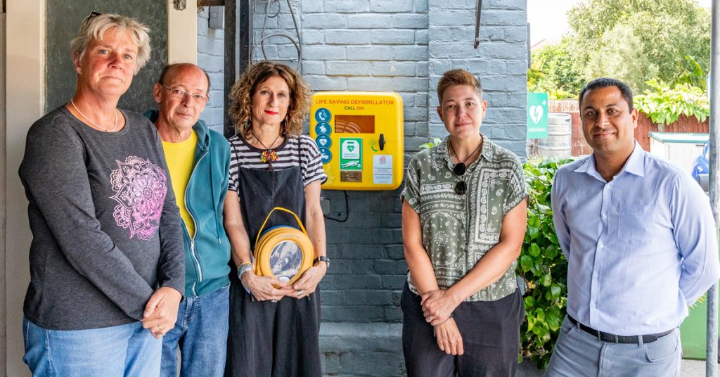 New life-saving defibrillators in memory of much-loved son 2 JW AED 03