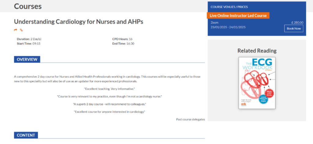 use screenshot of course website page e1776340967177