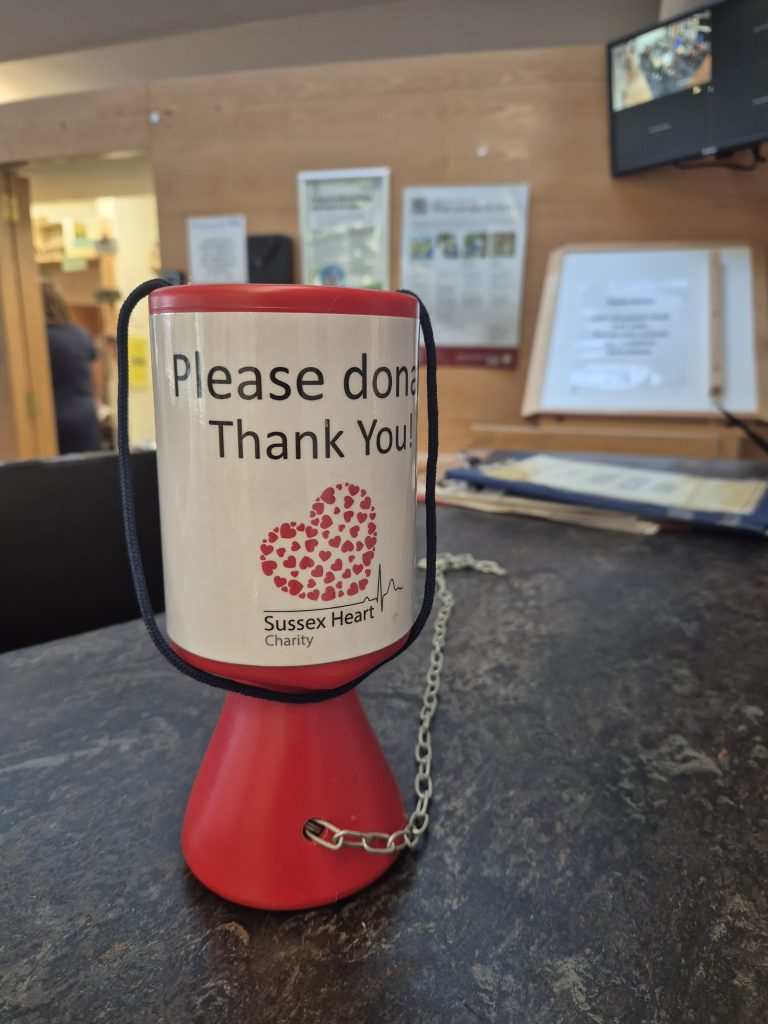 SHC Coin Boxes: Small Change, Big Impact 1 hove polyclinic